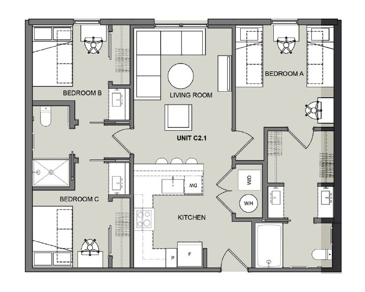 C2.1 Floor plan
