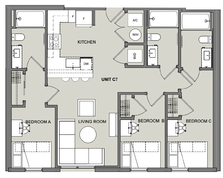 C7 Floor plan