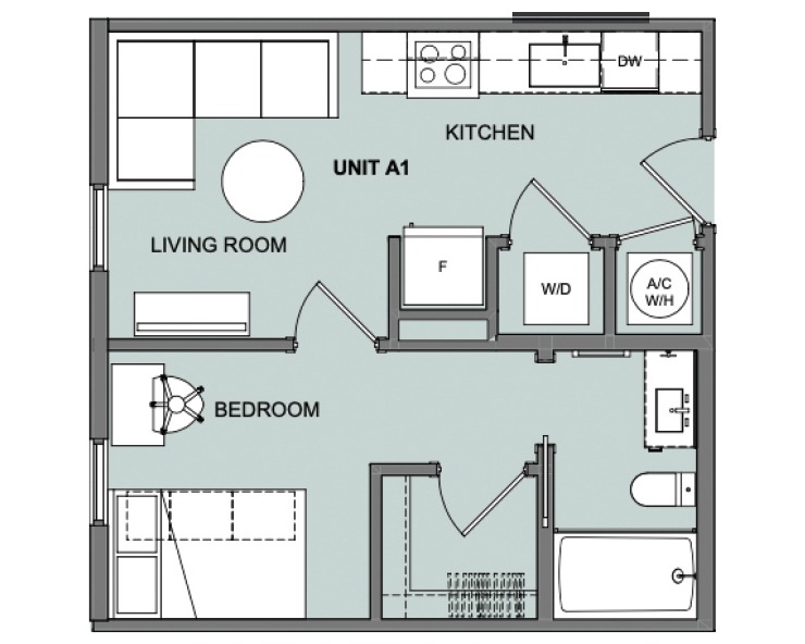 A1 Floor plan