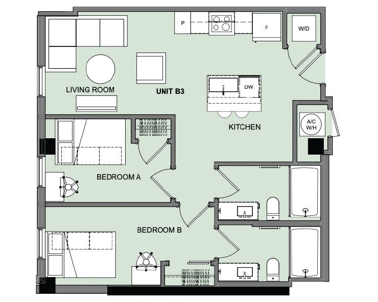 B3 Floor plan