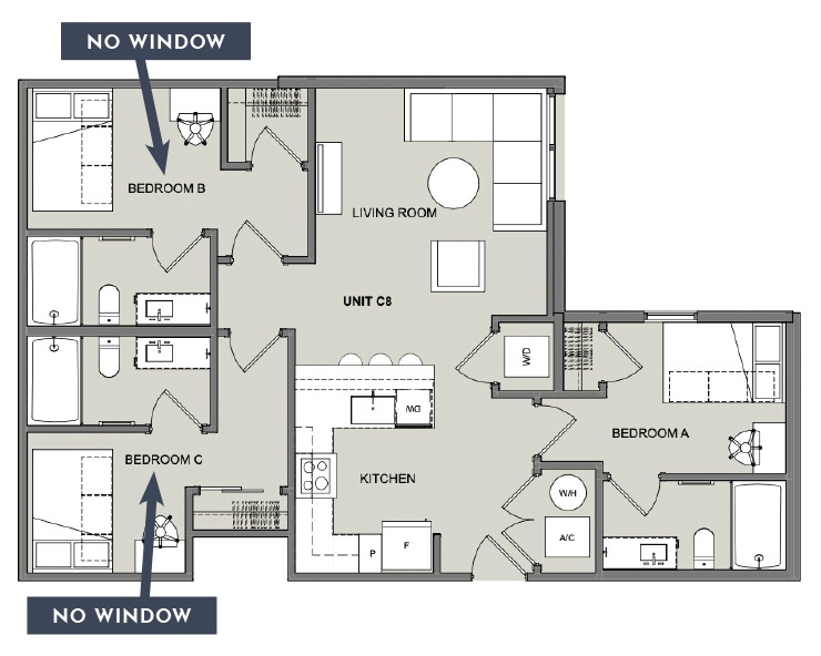 C8 Floor plan