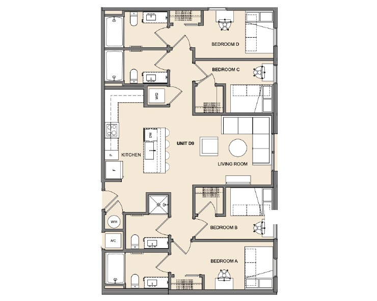 D9 Floor plan