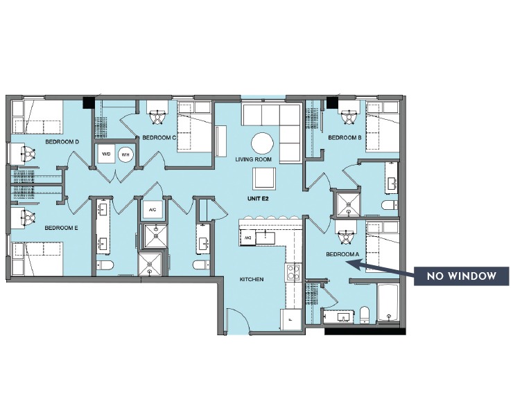 E2 Floor plan