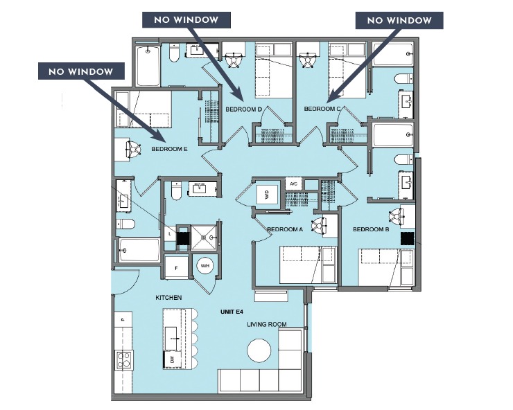 E4 Floor plan